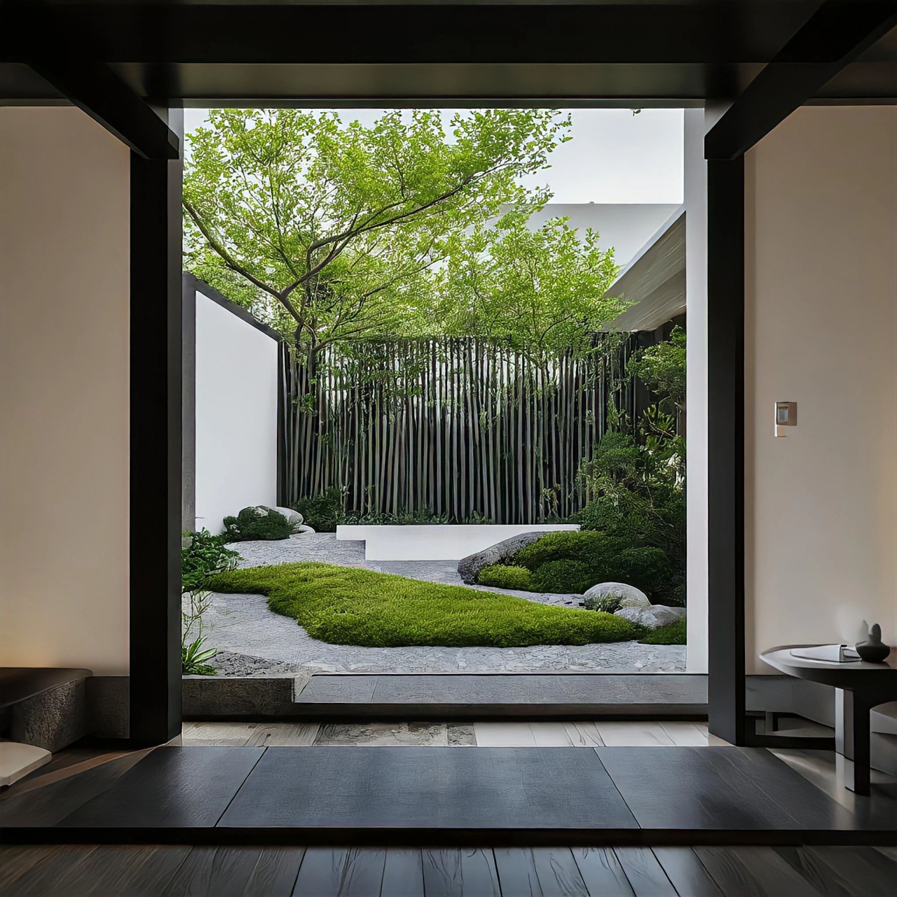 宁静的小院,感受生活静谧的美好7915 #庭院设计# #园林景观