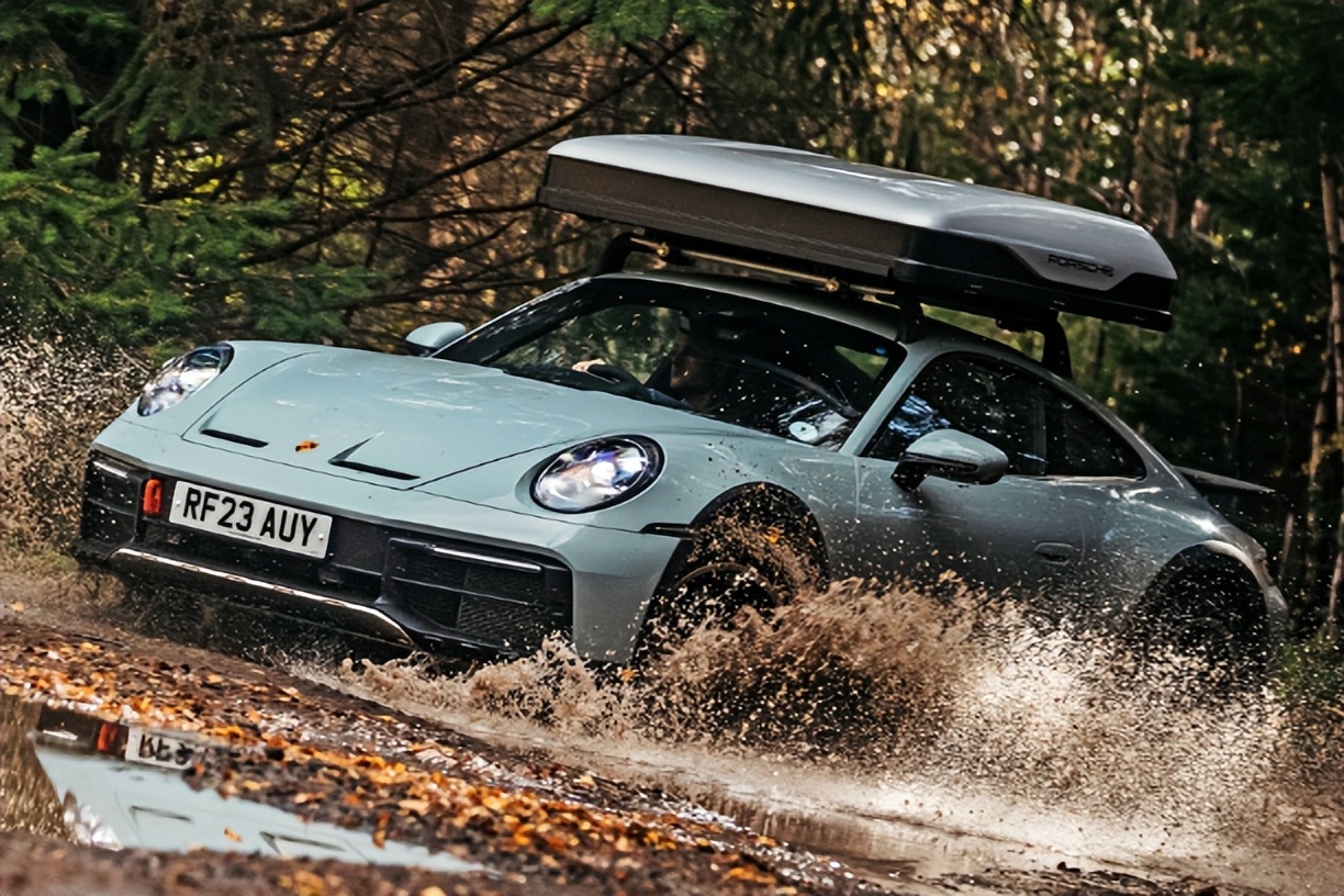 海外媒体试驾保时捷911-达喀尔,冬日露营