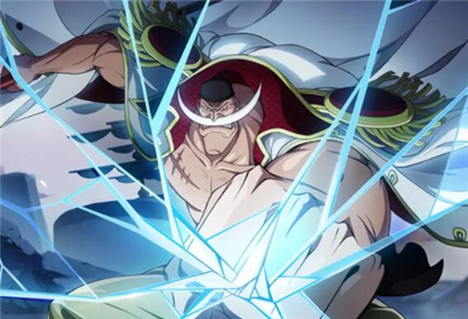 《航海王》中的白胡子,震果实能力者,"世界最强的男人".