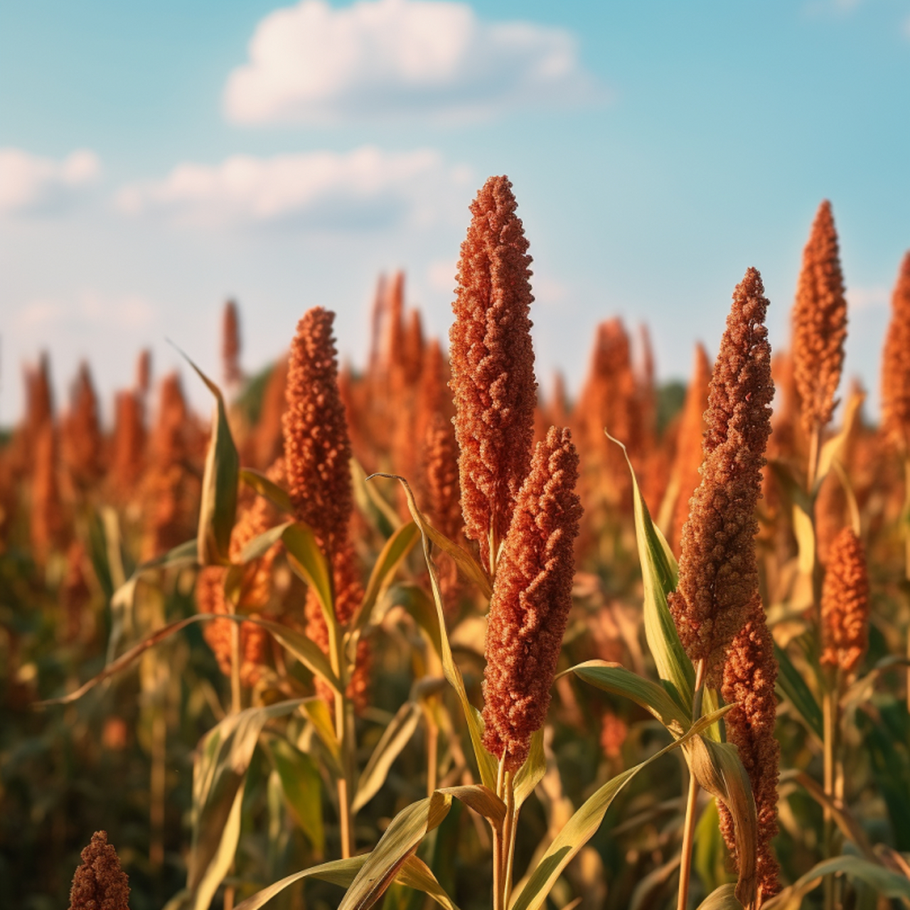 每天认识一种植物  【高粱:古老的粮食作物】  高粱是一种古老而重要