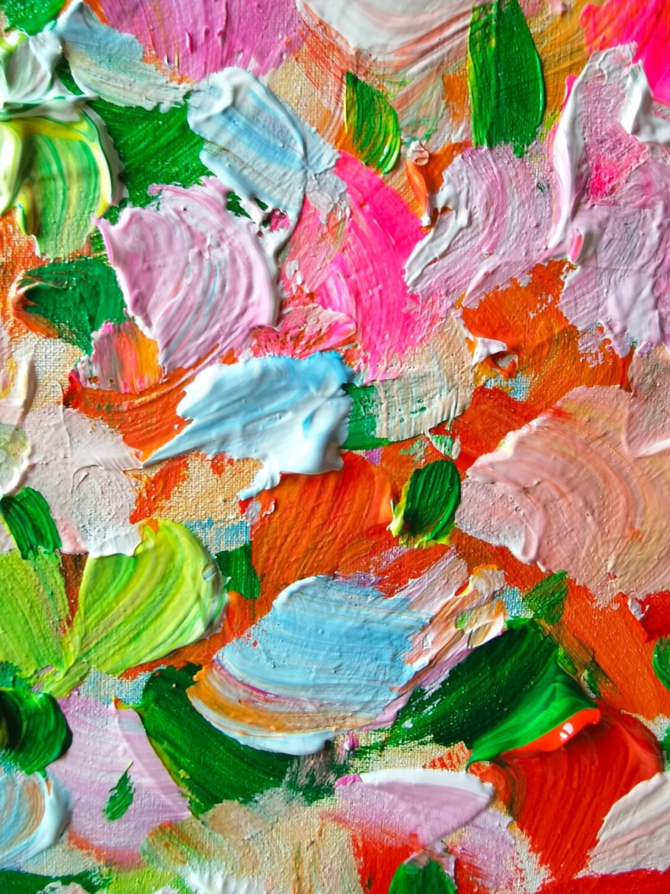 油画|假如心情有颜色  当我们谈论心情时,经常会说"今天感觉很开心"或