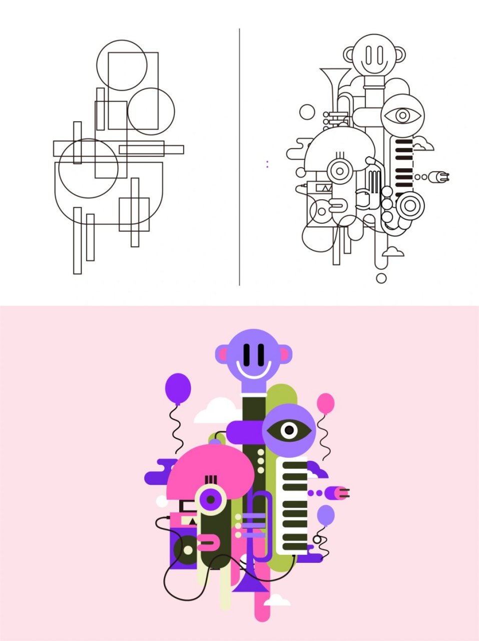 具象图形概念图片