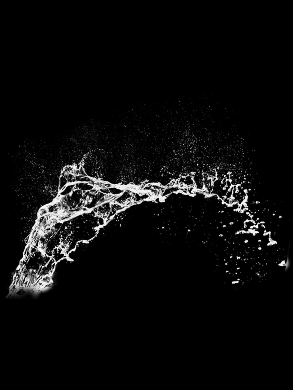 水花雨水水珠喷溅波纹素材