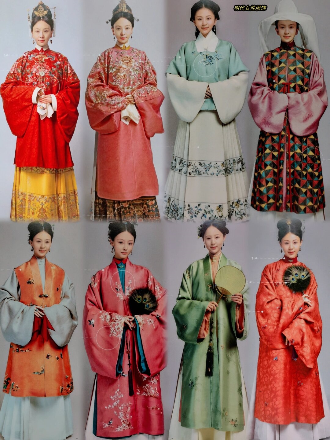 明代女性服饰 在长达2.@馨澜文学分享的动态