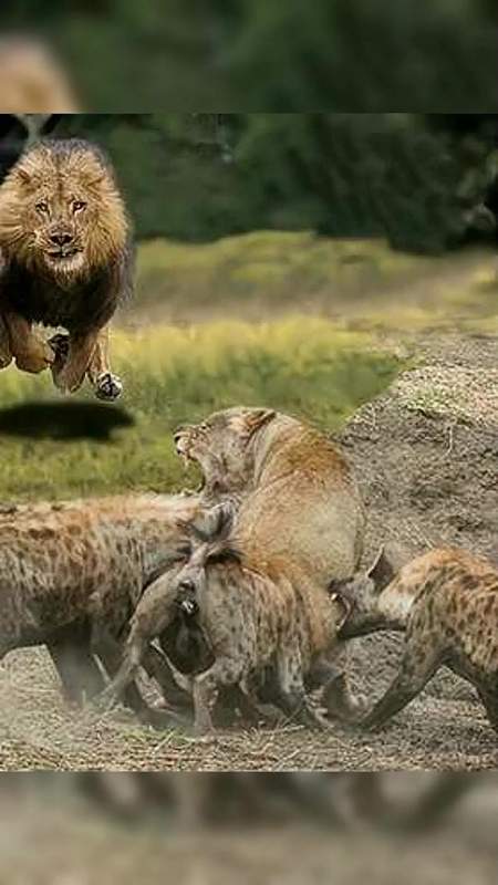 狗子睡的太死被豹子一口叼走