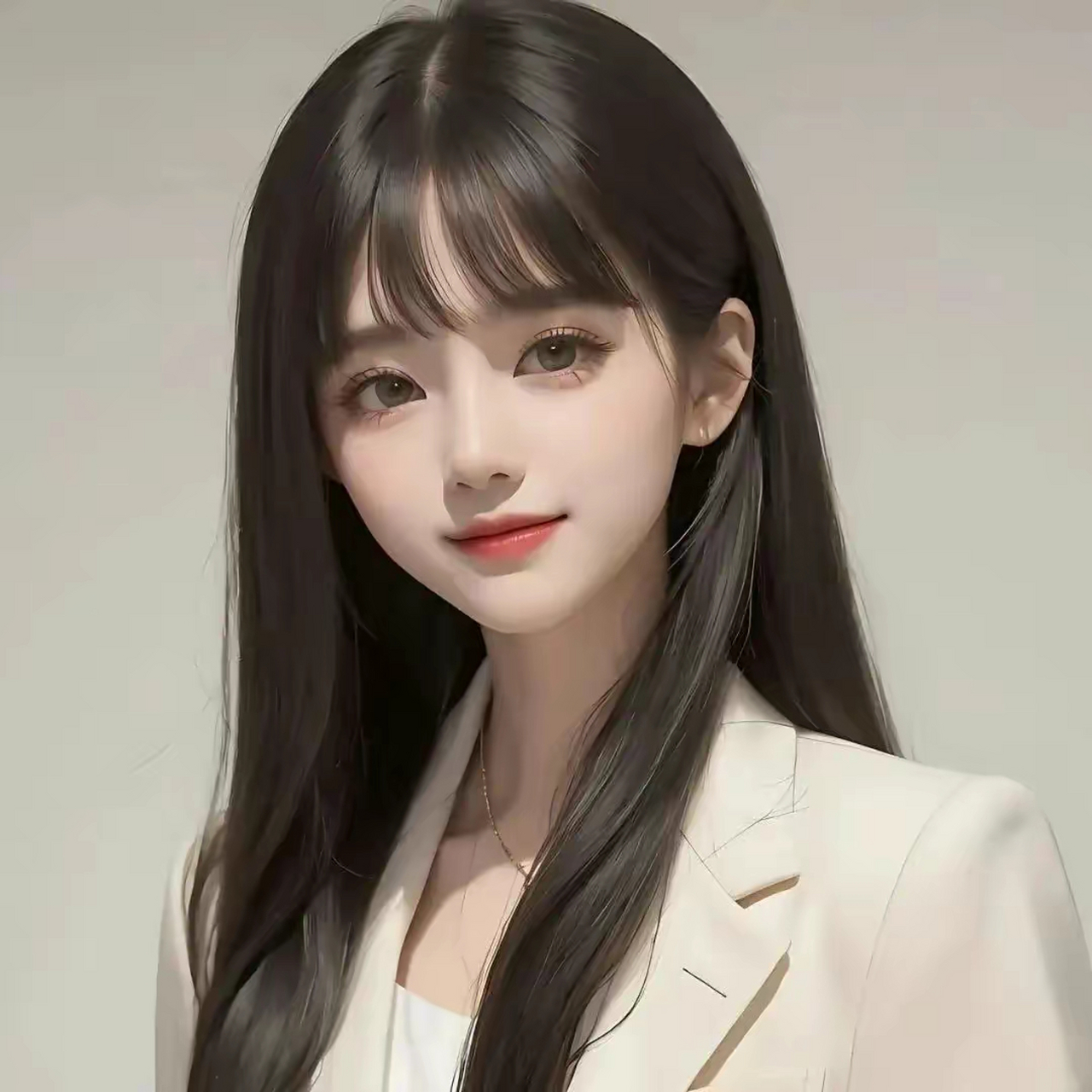 ai女生头像,适合上班族