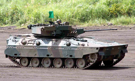 兵器知识:日本89式步兵战车