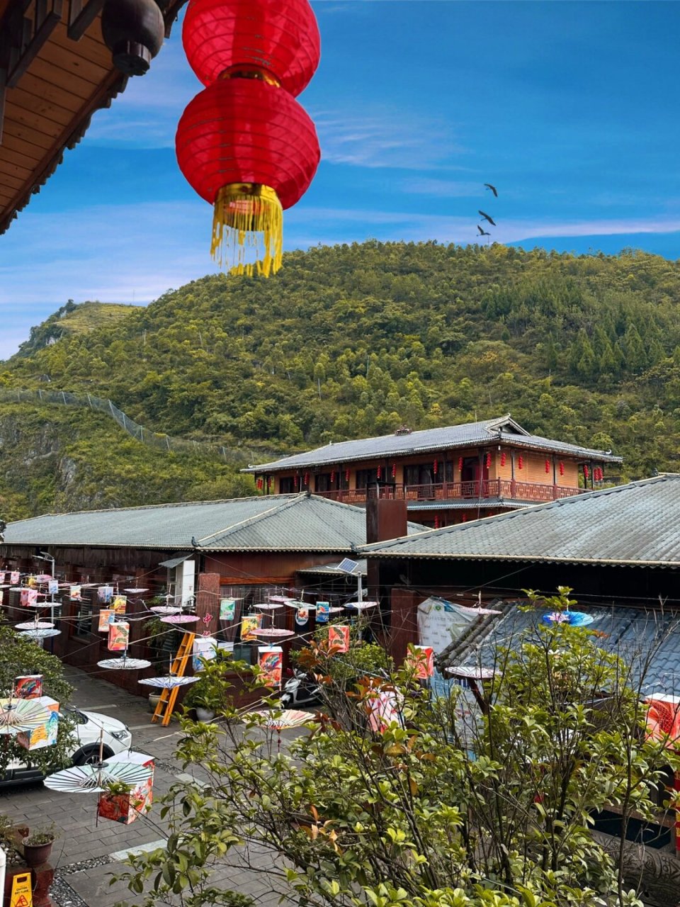 贵州旅游|感受一下桐梓的夜郎水寨风情  假期时,我携家人就近游玩