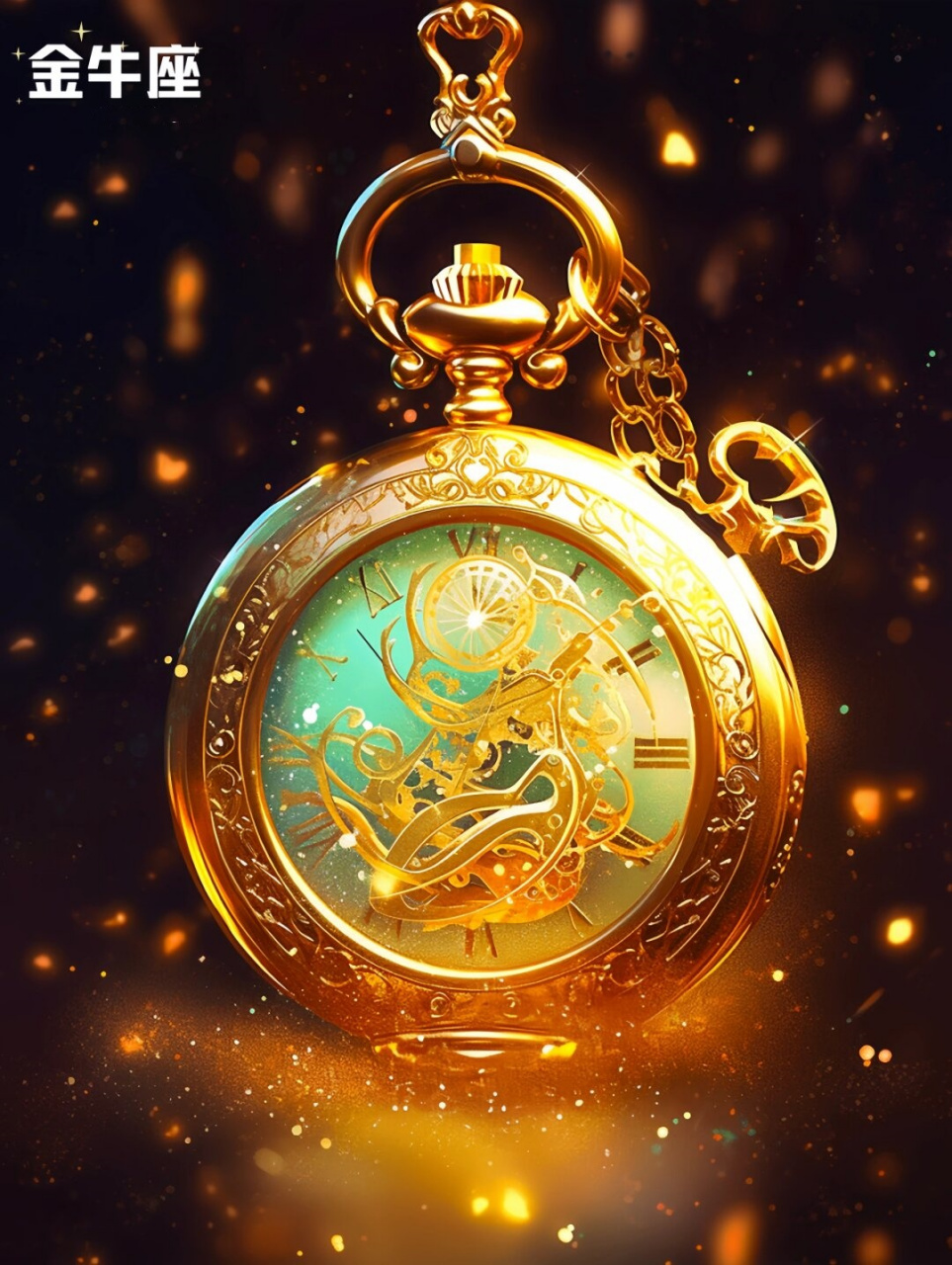 十二星座专属魔法时间怀表  听说这个怀表有神奇的力量,可以掌控时间!