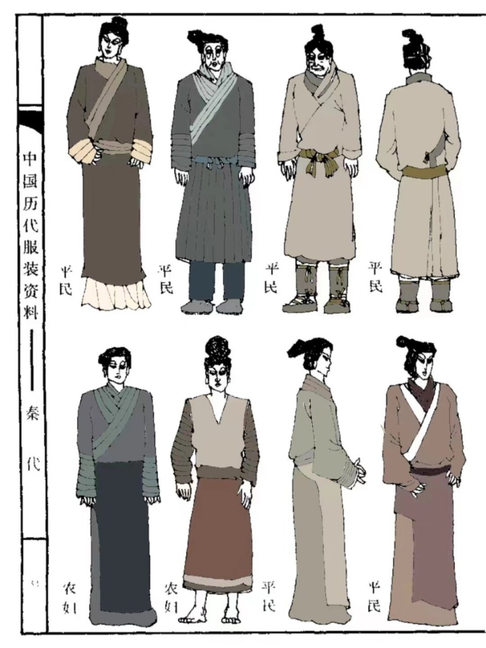 涨知识了秦朝不同阶层衣服怎么穿  对于贵族来说,他们的服装通常非常