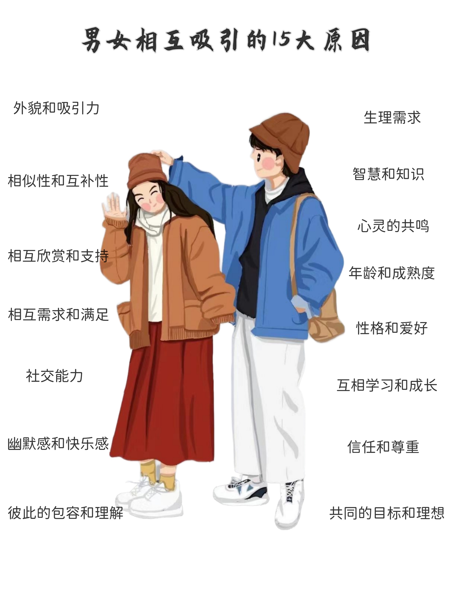 男女相互吸引的15大原因