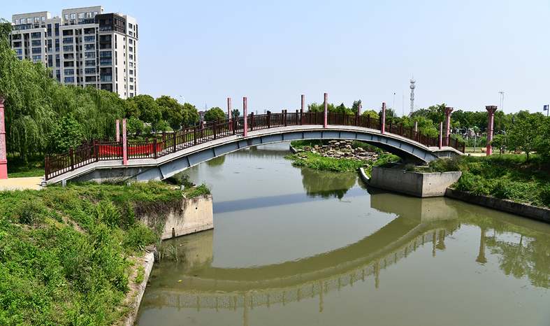 宝应金鸡咀公园,美景让人流连忘返