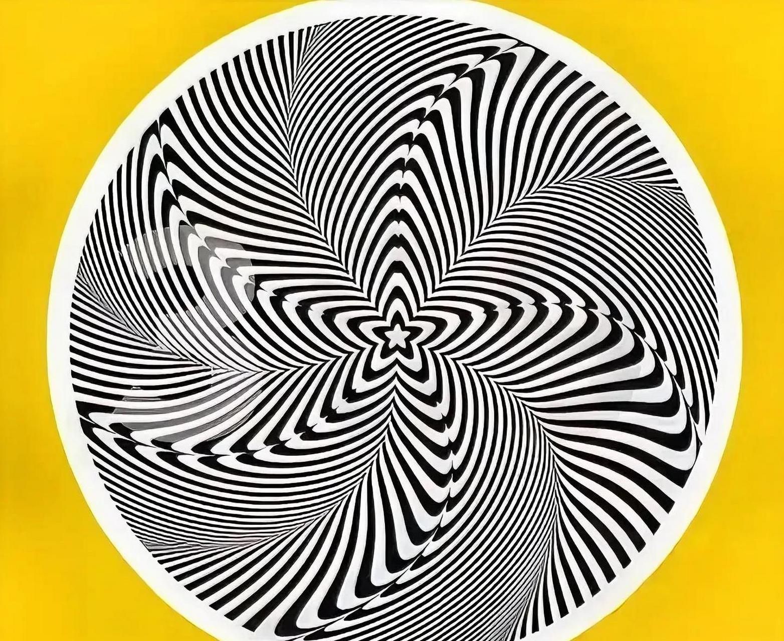 锻炼眼力:认数字 黑色花纹圈里面是什么数字,几个数字,您一眼能看出来