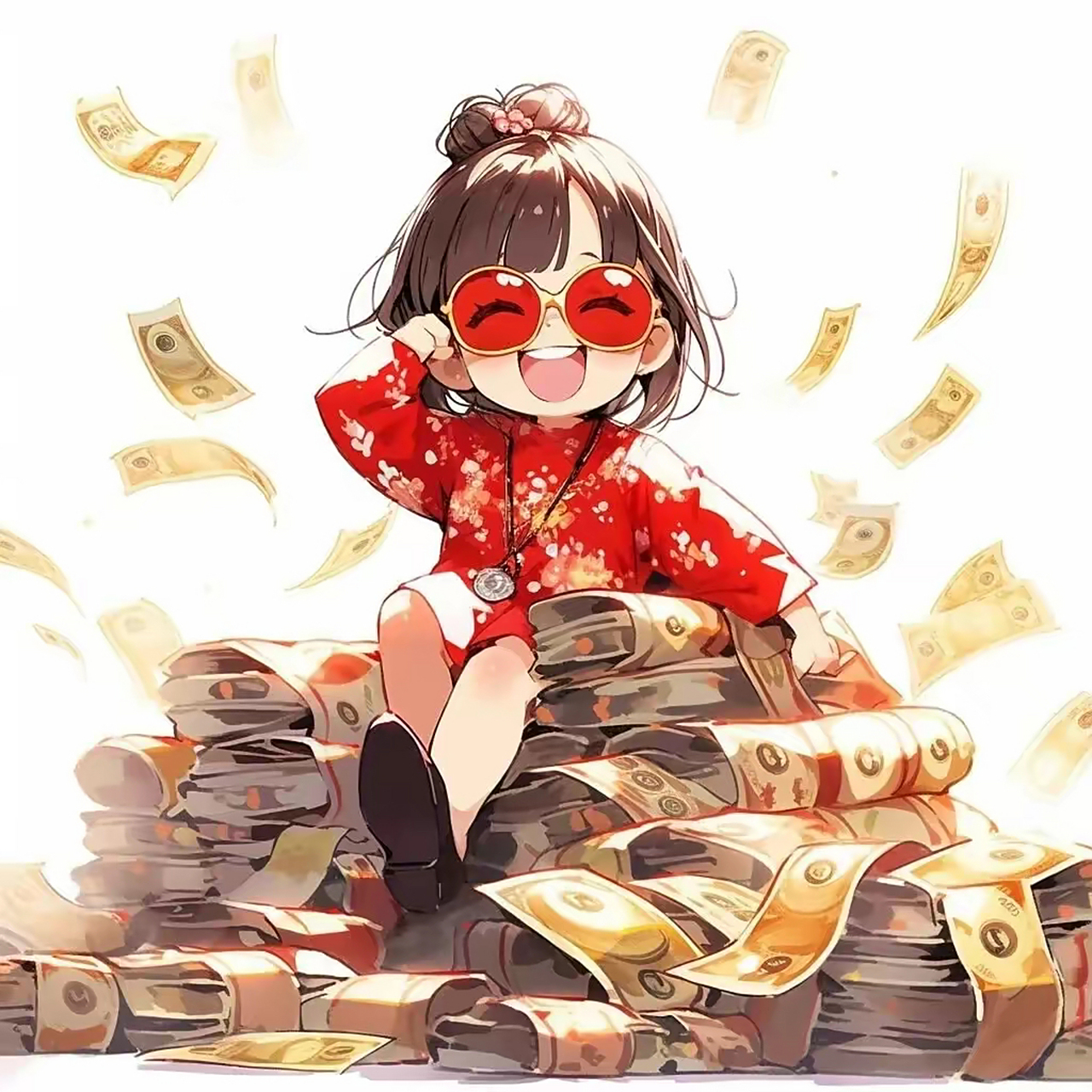 红色系-有钱花,随便花