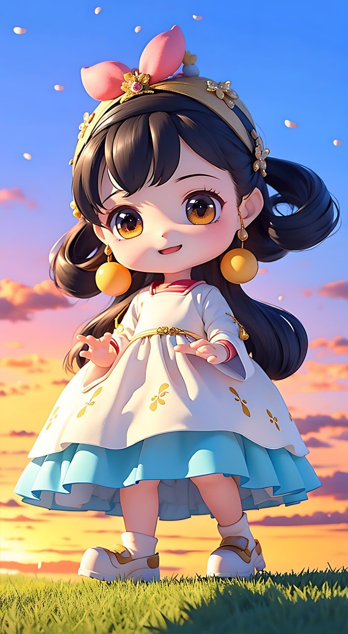 有趣表情:萌系小公主,小女孩头像表情壁纸精选#有趣表情# #二次元美图