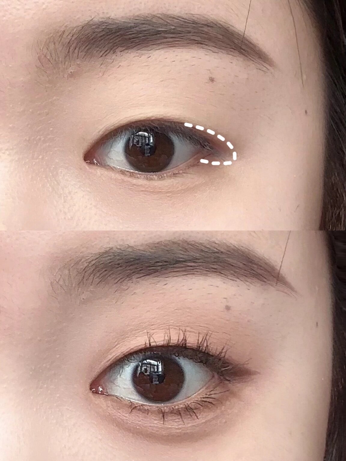 有眼尾沟的单眼皮 才是最发愁的 这样画眼线不会断层