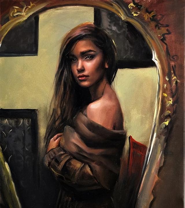 波兰艺术家emiiia wilk艺术人体女体油画鉴赏