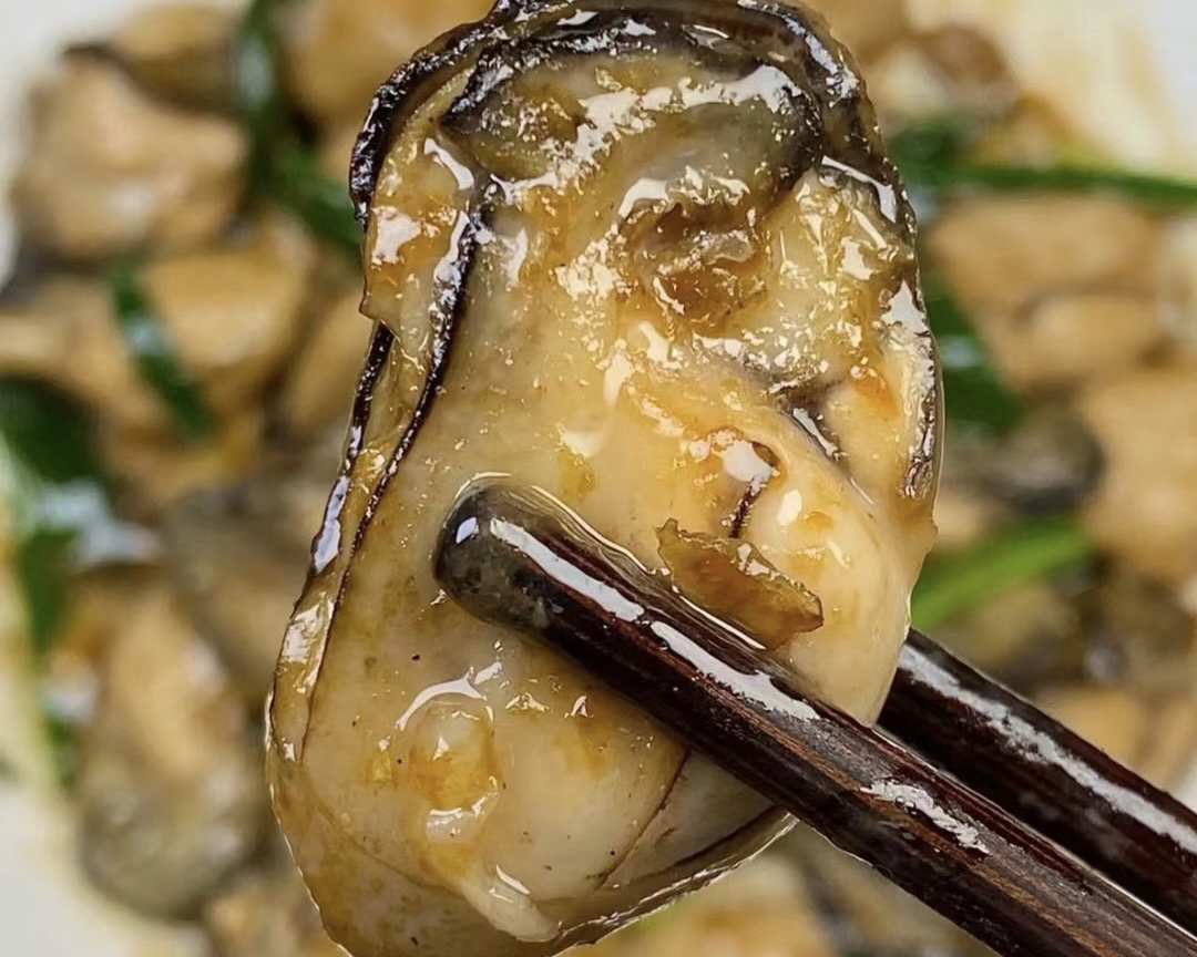 家常菜:葱姜炒生蚝