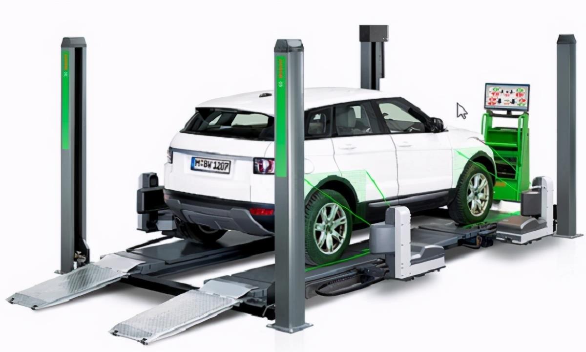 汽车四轮定位怎么做