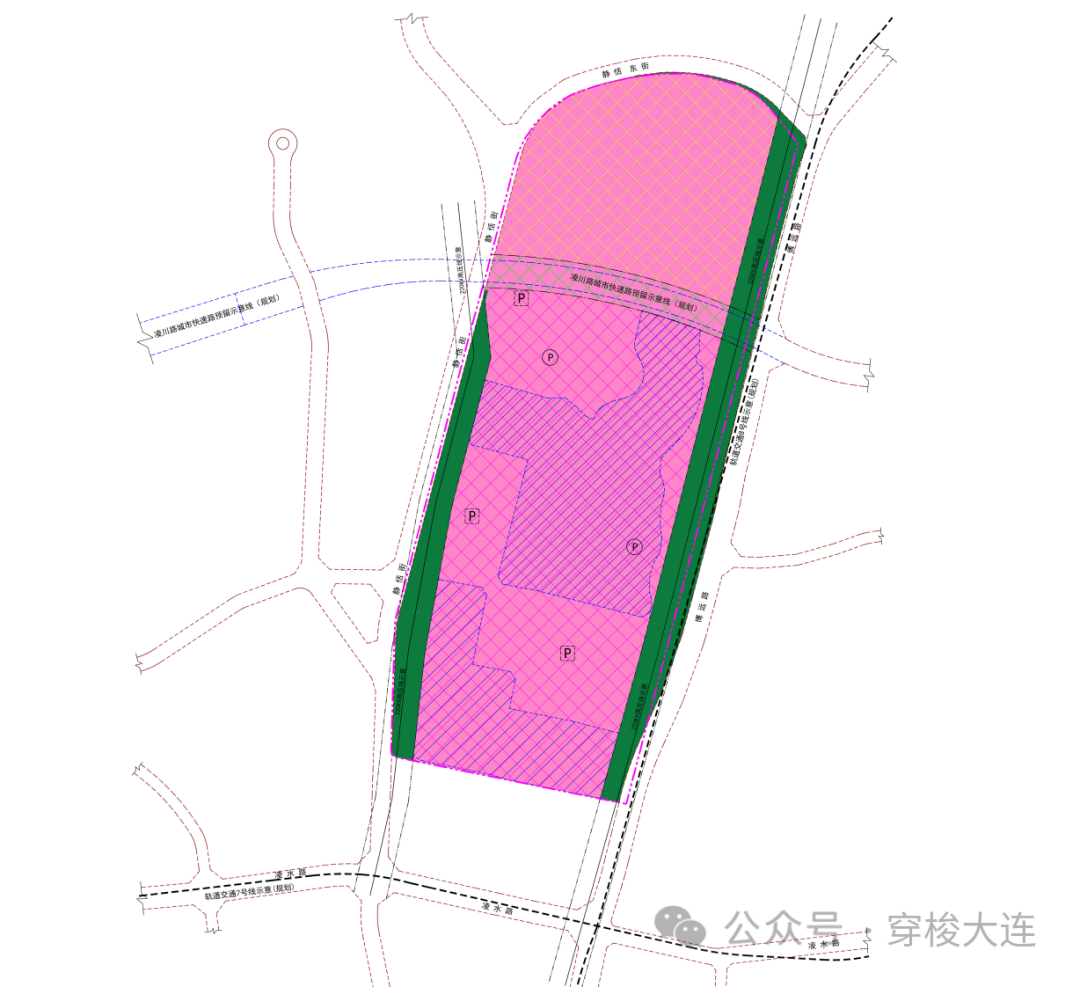 大连高新区最新规划图图片