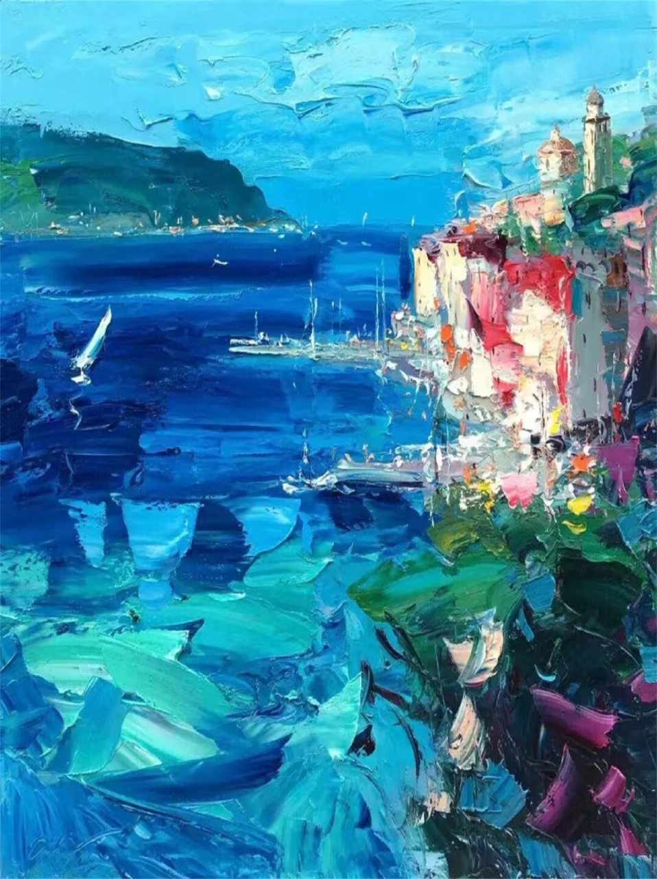 这风景油画空灵之美  阿戈斯蒂诺·维罗尼(agostino veroni),出生于