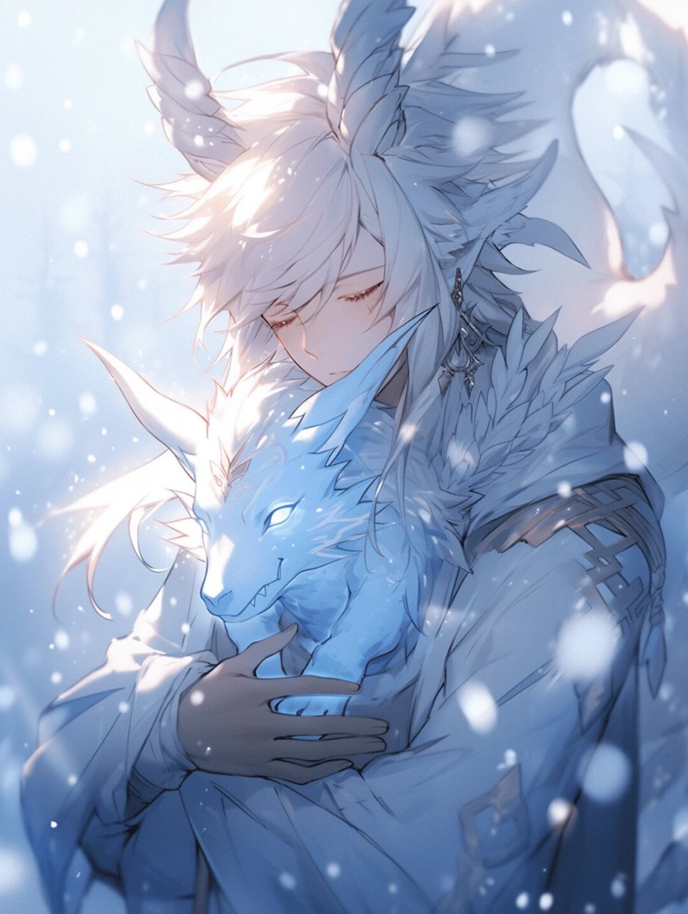 雪域少年(动漫男头壁纸)