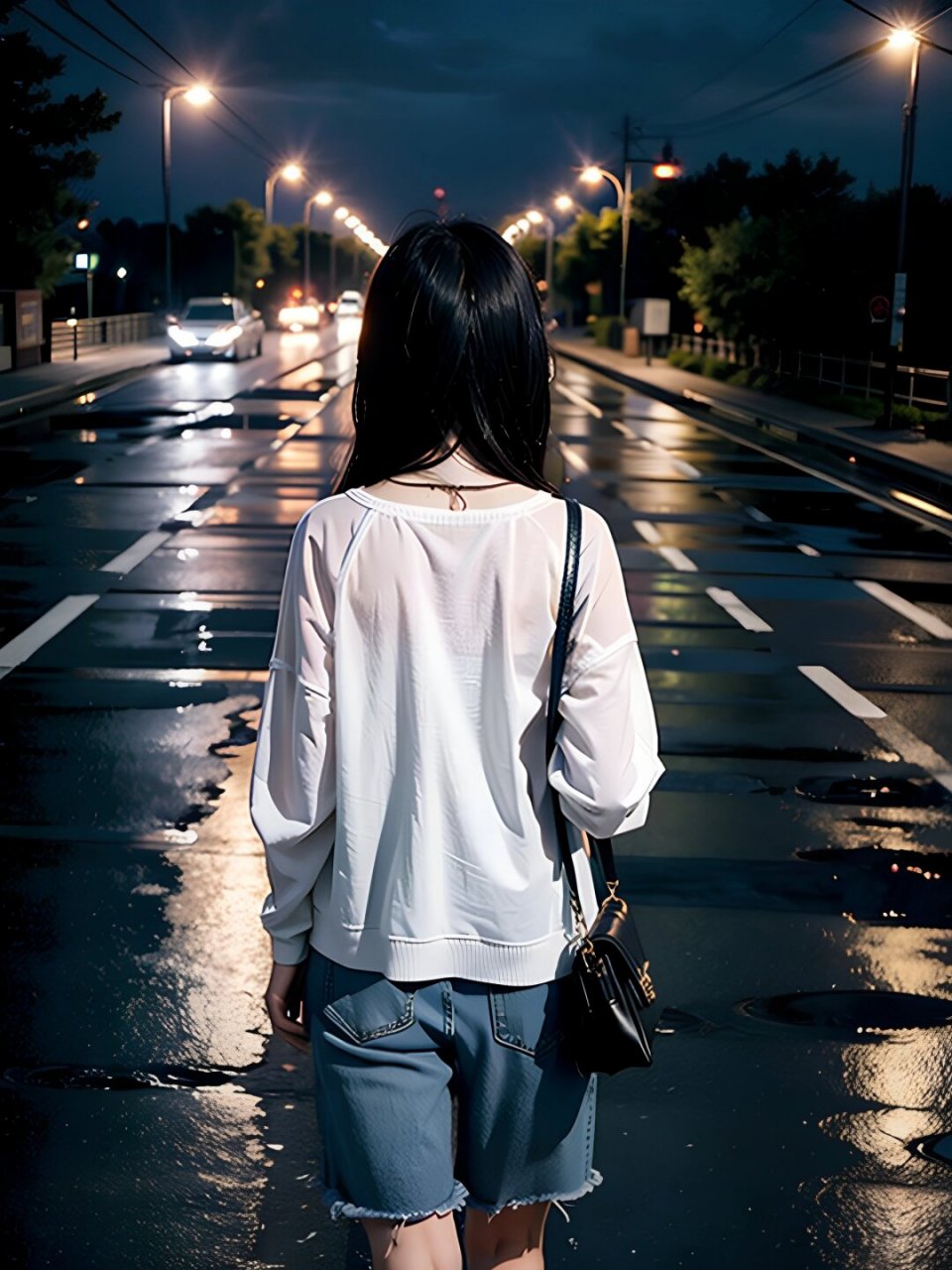 伤感 夜景 情绪   走着街上听着歌为何不是一种享受