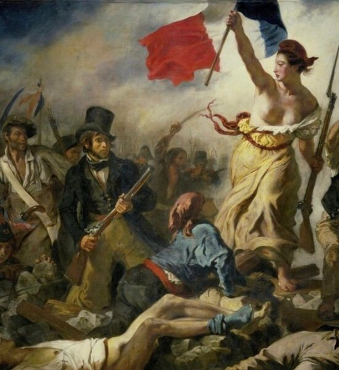 每日世界名画拆解(双语)——viva la vida  《自由引导人民》这幅杰作