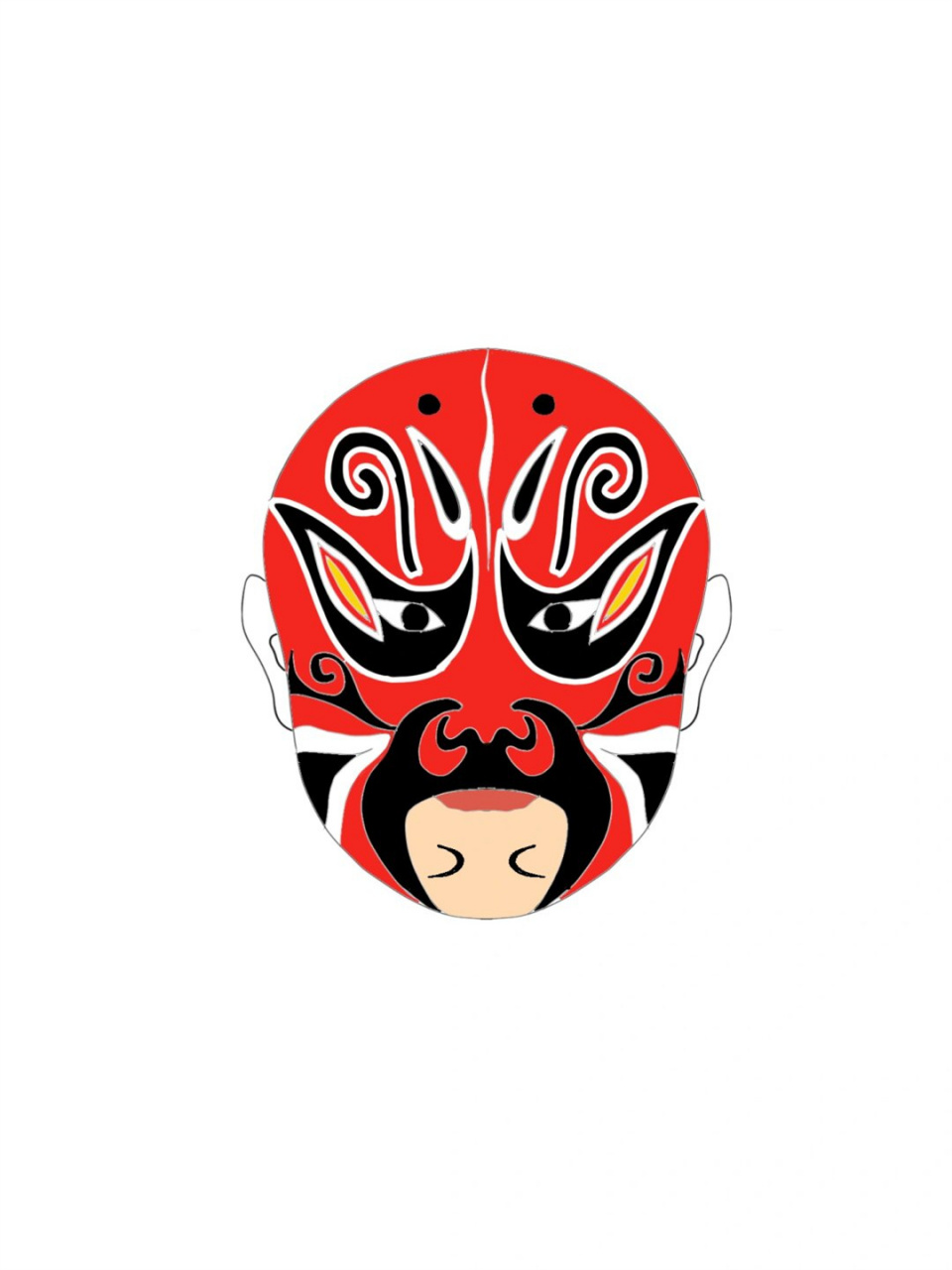 0版本  展示四川变脸这一独特文化元素,以突显四川文化的魅力.