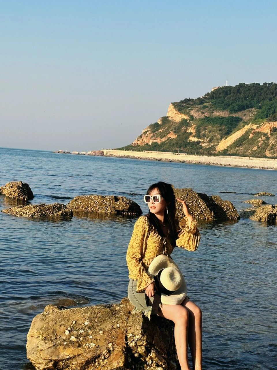 长岛九丈崖绝美日落  长岛九丈崖景区,非同一般的国内美景!