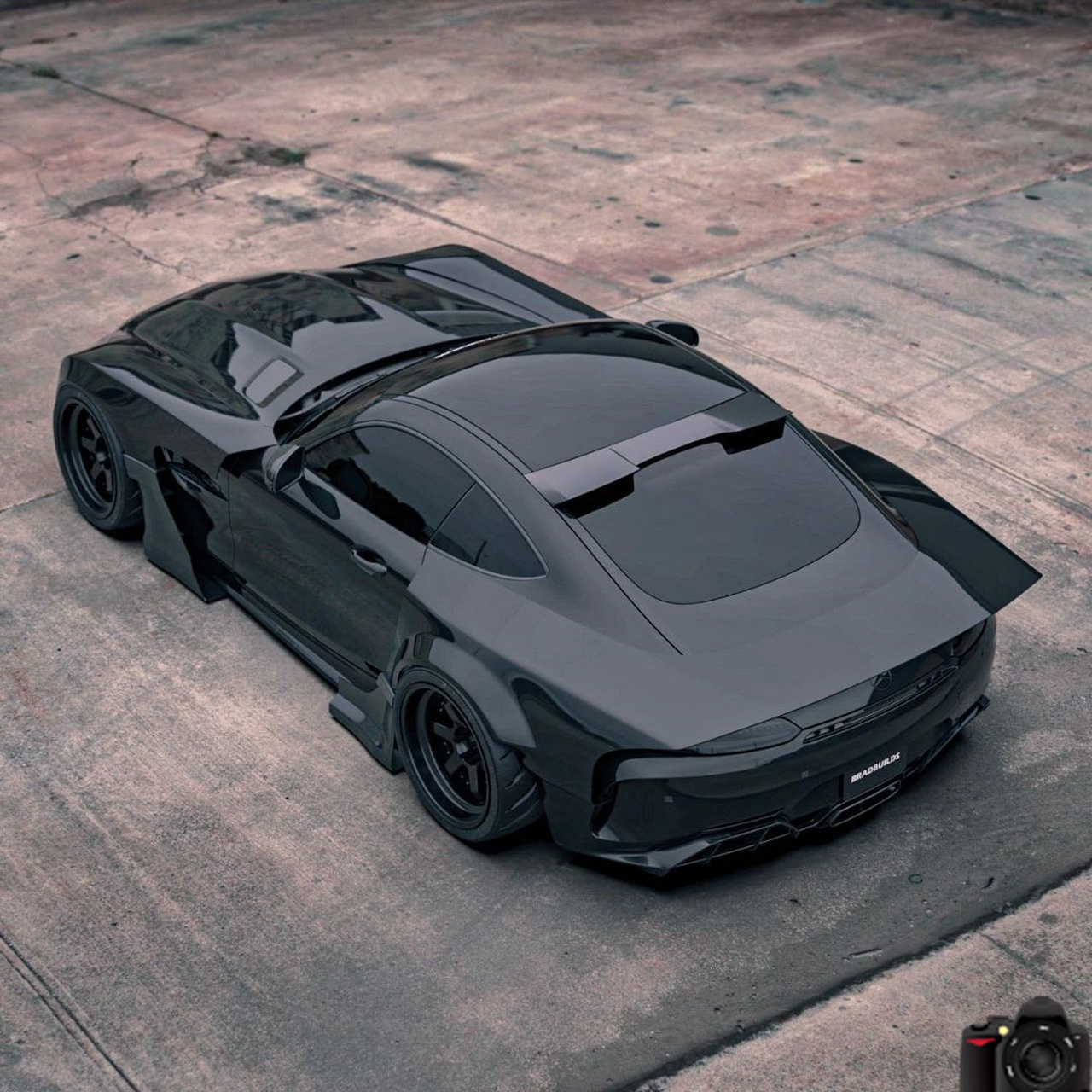 当蝙蝠侠想要一台奔驰时!