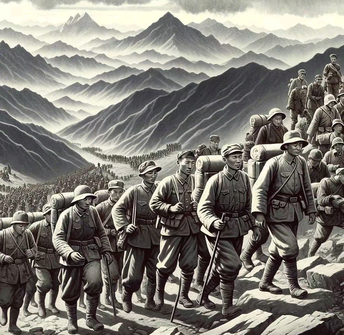 期间,面临着极端困难的环境