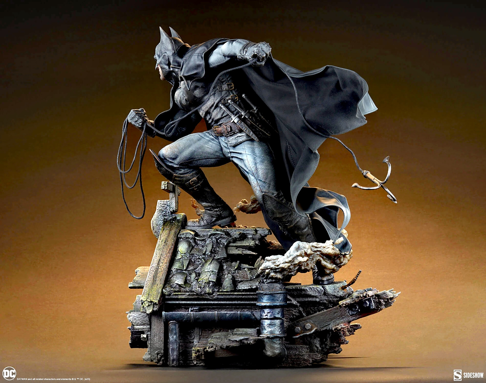 建模欣赏:煤气灯下的哥谭 蝙蝠侠,19世纪风格的蝙蝠侠,概念设计师