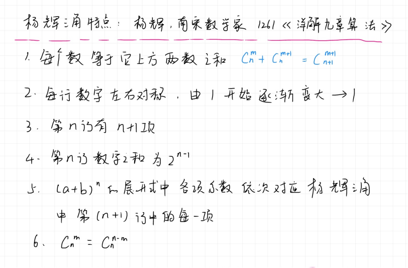 杨辉三角展开式图片