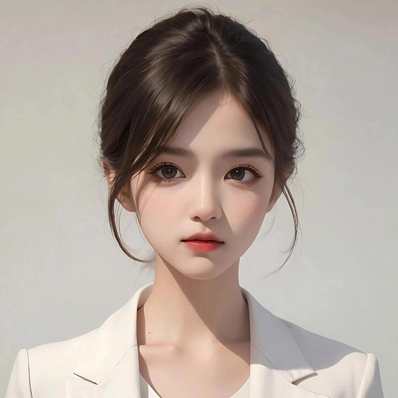 女生温柔头像#每个女孩都是银河遗落在世间的星星,愿所有的女孩都能被