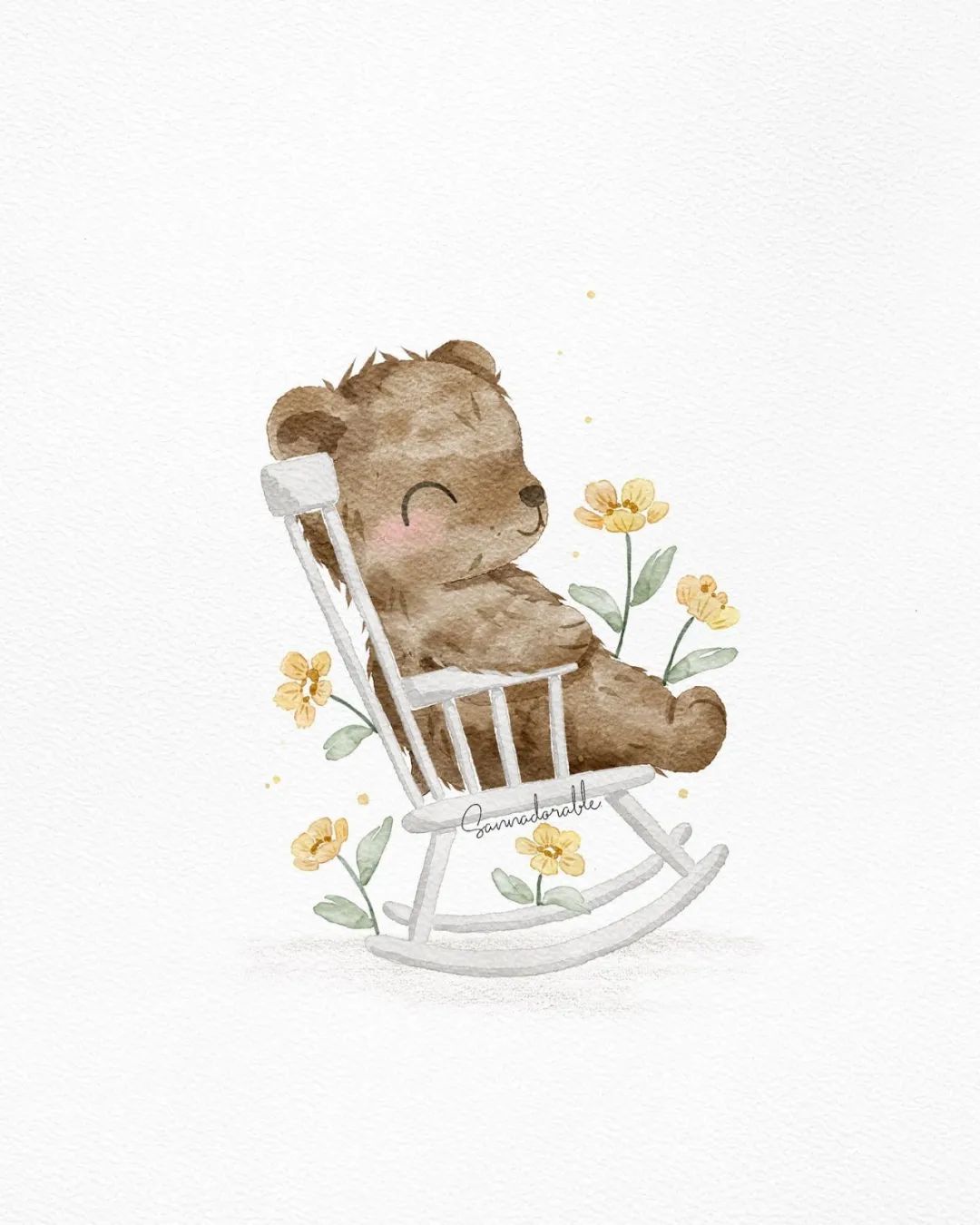 这些水彩动物插画,俏皮又精致,可爱值拉满,让人看了就非常开心,来自