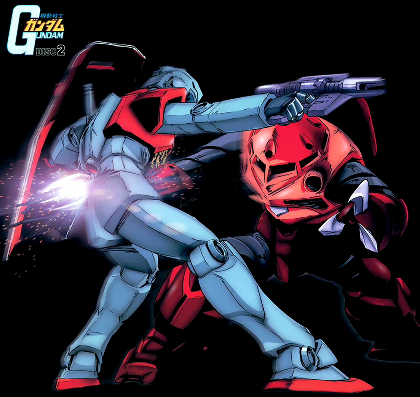 动画《机动战士高达0079》ld封绘插画欣赏,展现了阿姆罗的成长历程和