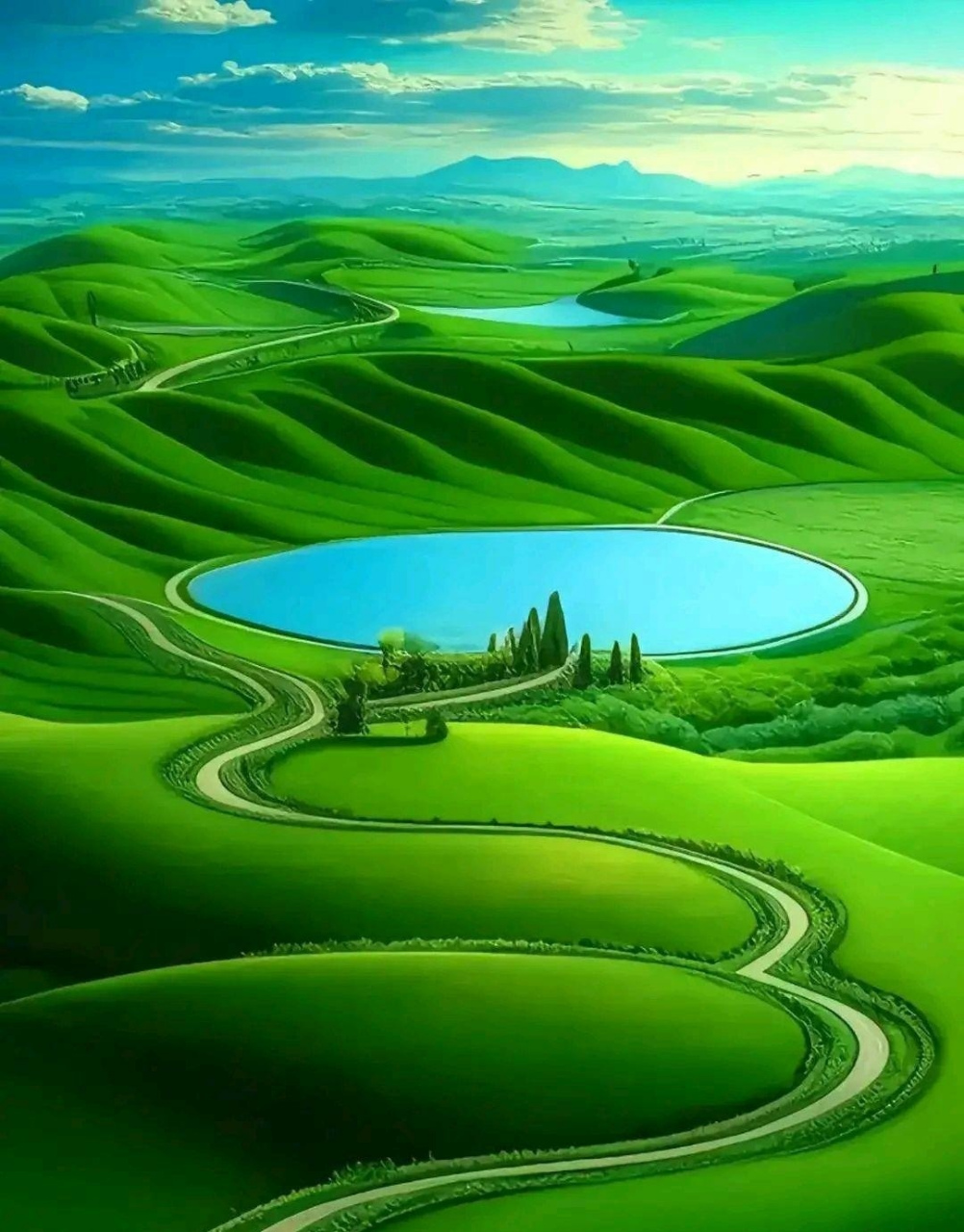 让人心生欢喜的绿色星球