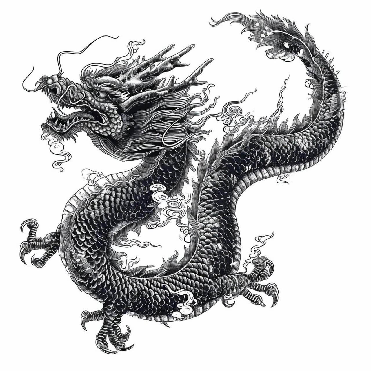 这是中国的传统文化,一条龙🐲!