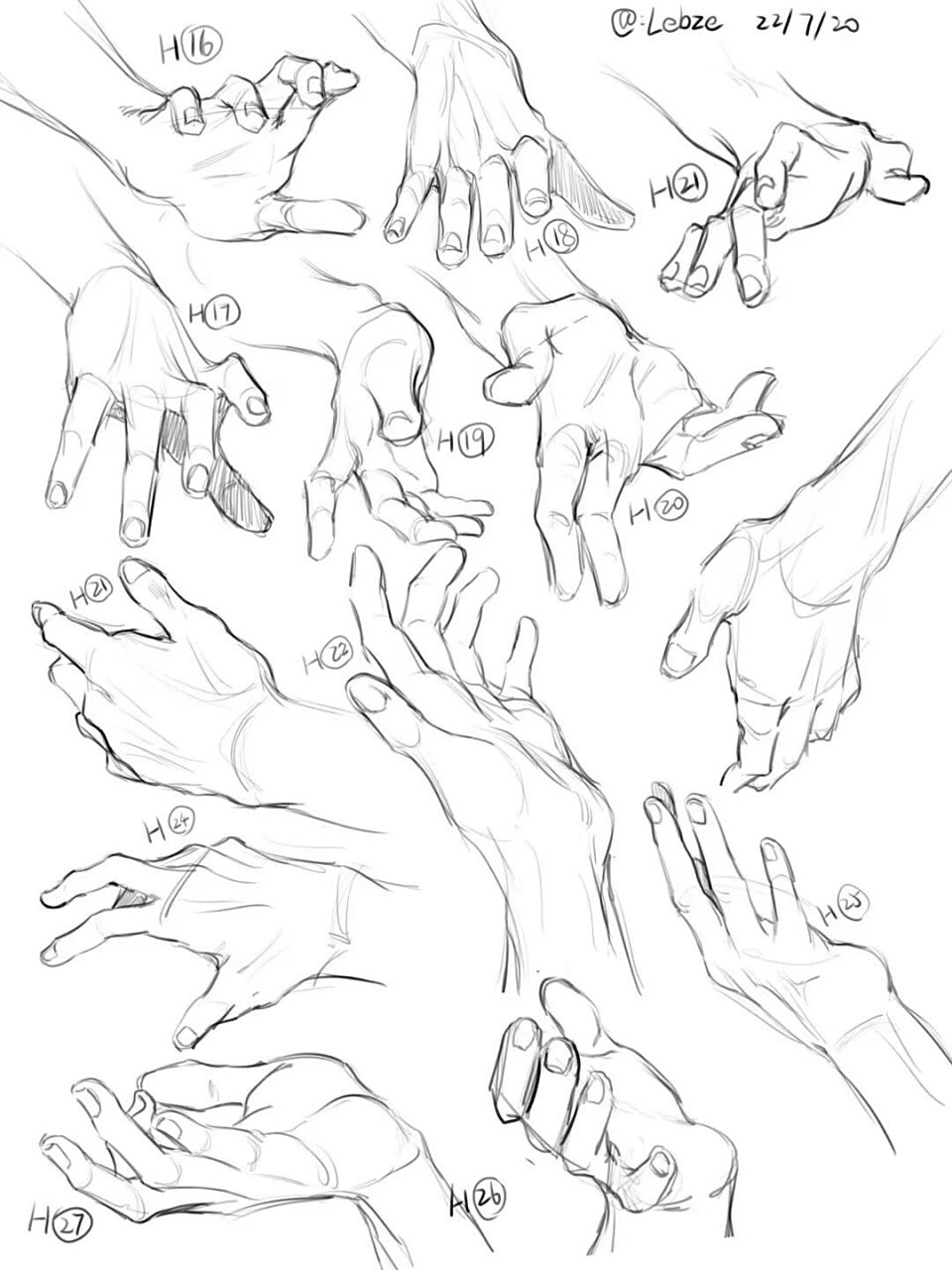 手部是人体中非常灵活且复杂的部位,不同的动作和姿势可以表达丰富