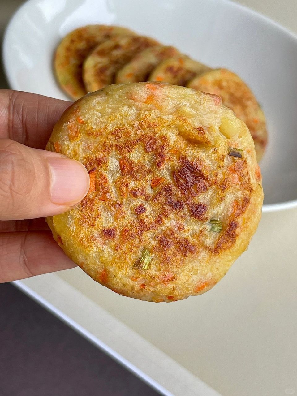 黄磊老师同款土豆饼吼吼吃 食材土豆胡萝卜火腿小葱面粉孜然粉胡椒粉