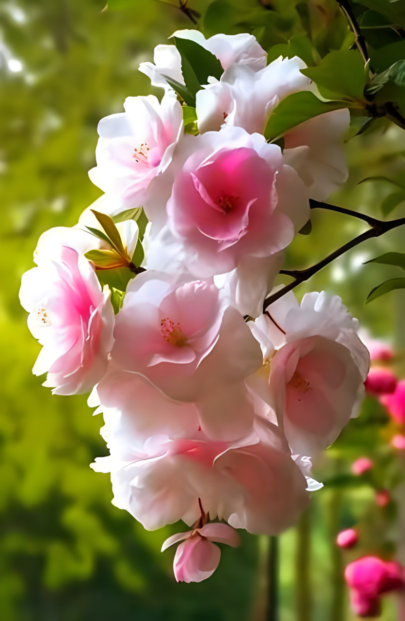 花朵壁纸,海棠花