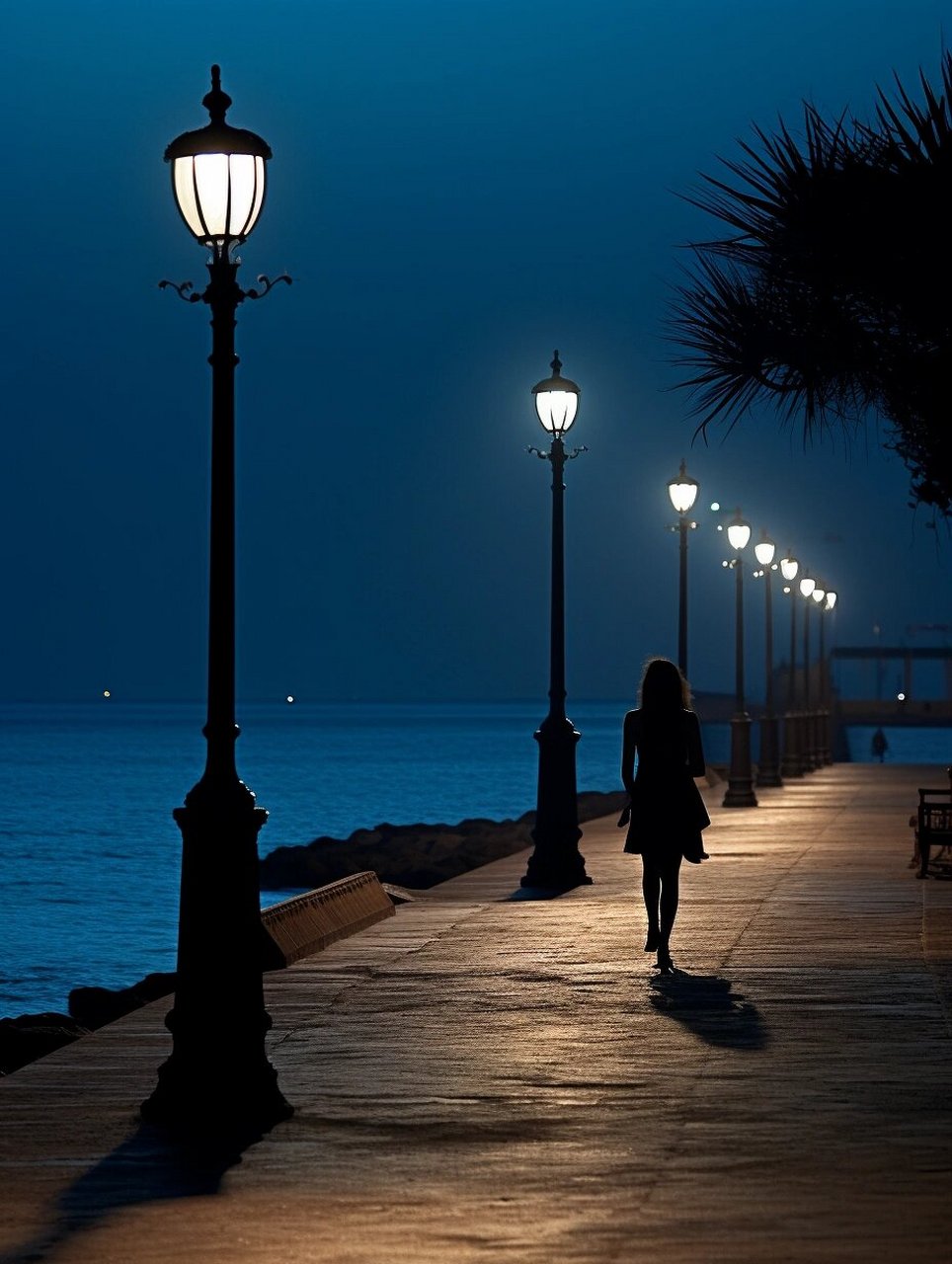 夜景素材孤独 当你夜晚走在路上,看到那些高楼大厦的窗户闪烁着温暖