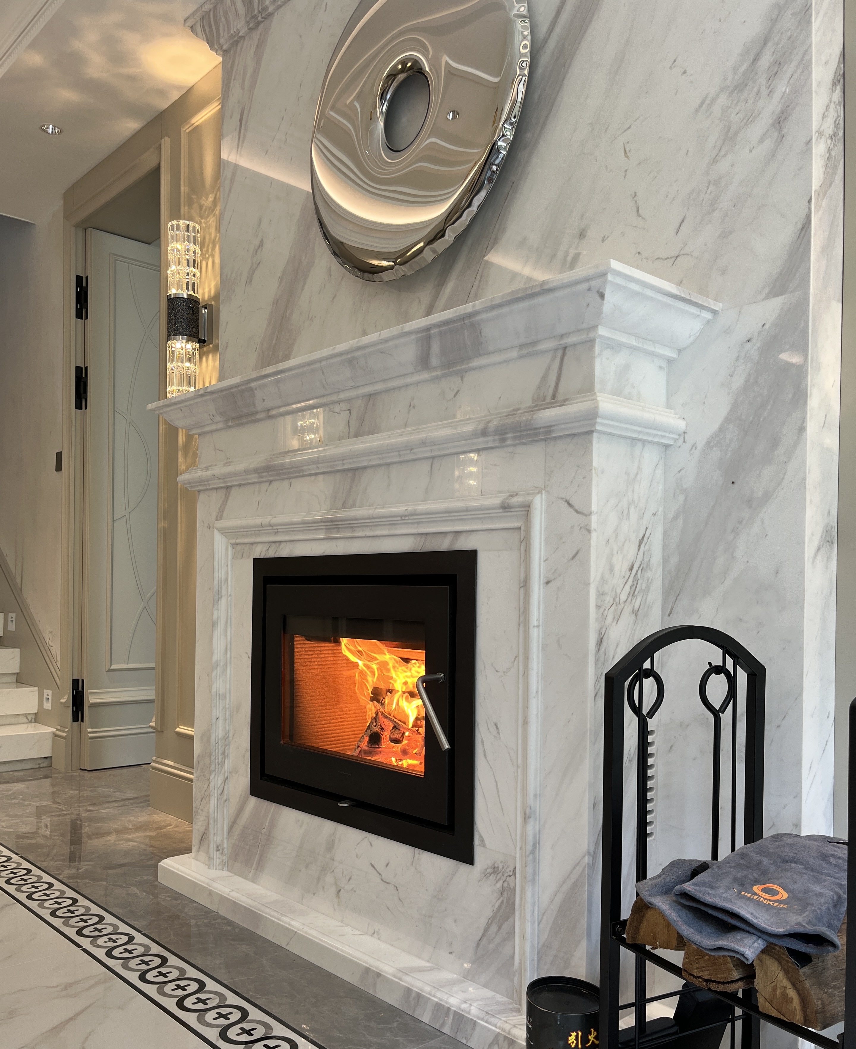 如何在家里安装真火壁炉?分享正确的安装流程