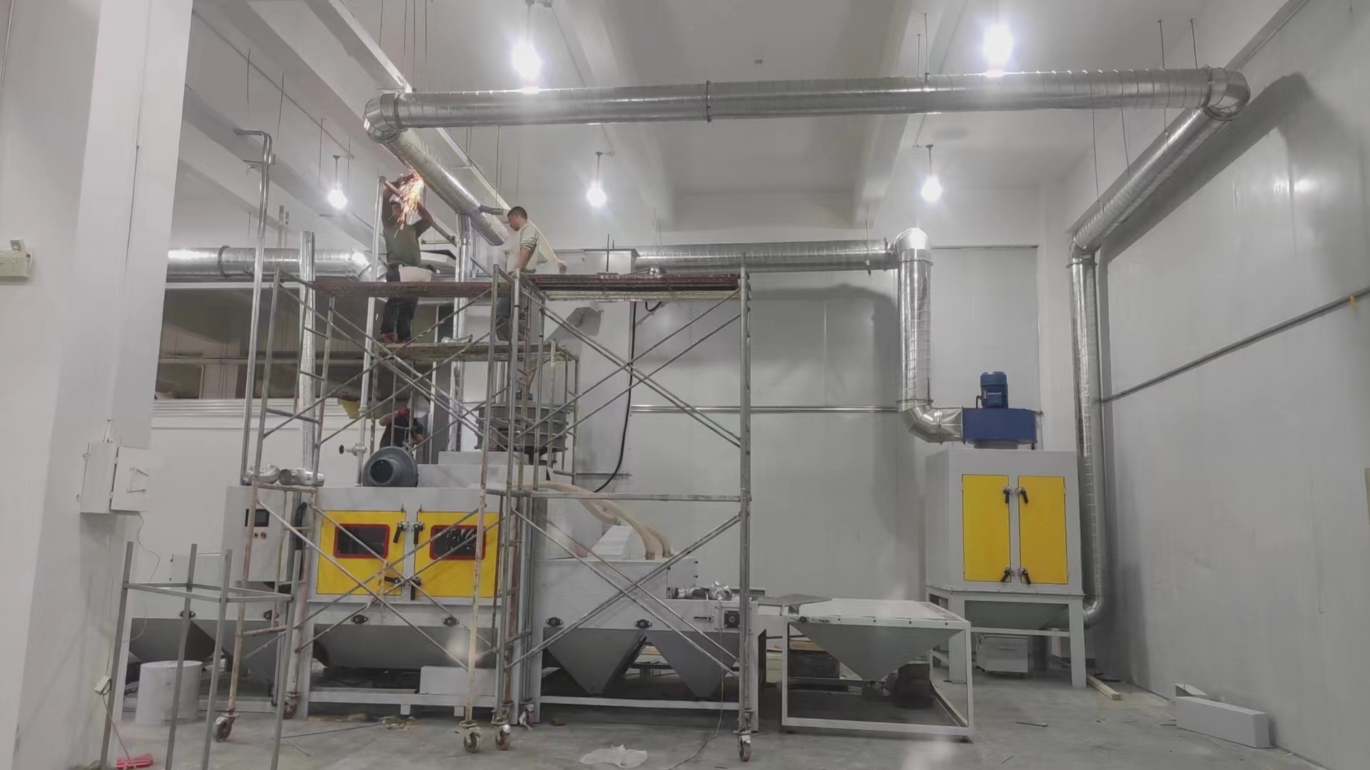 金属表面全自动喷砂机