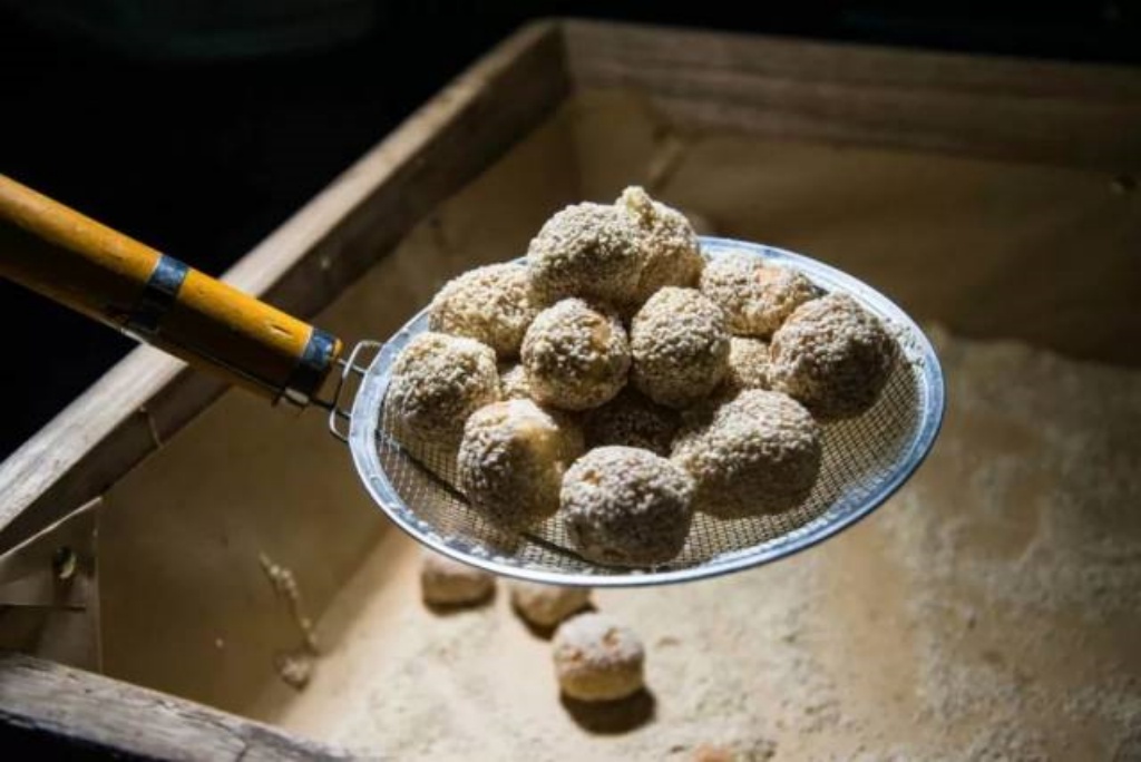 陕西食文化:三原蓼花糖