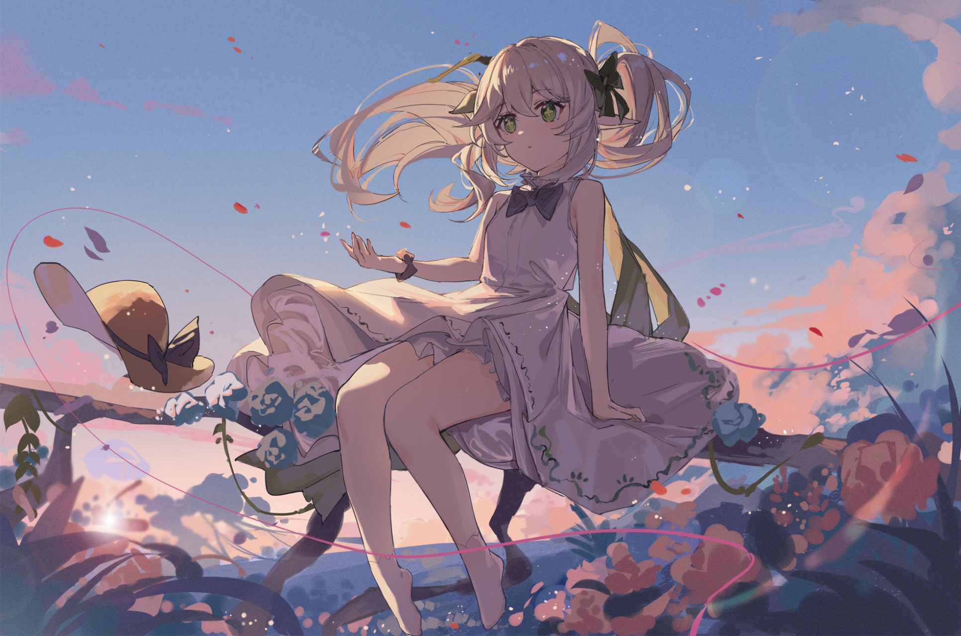 温迪,纳西妲,芙宁娜和五小只