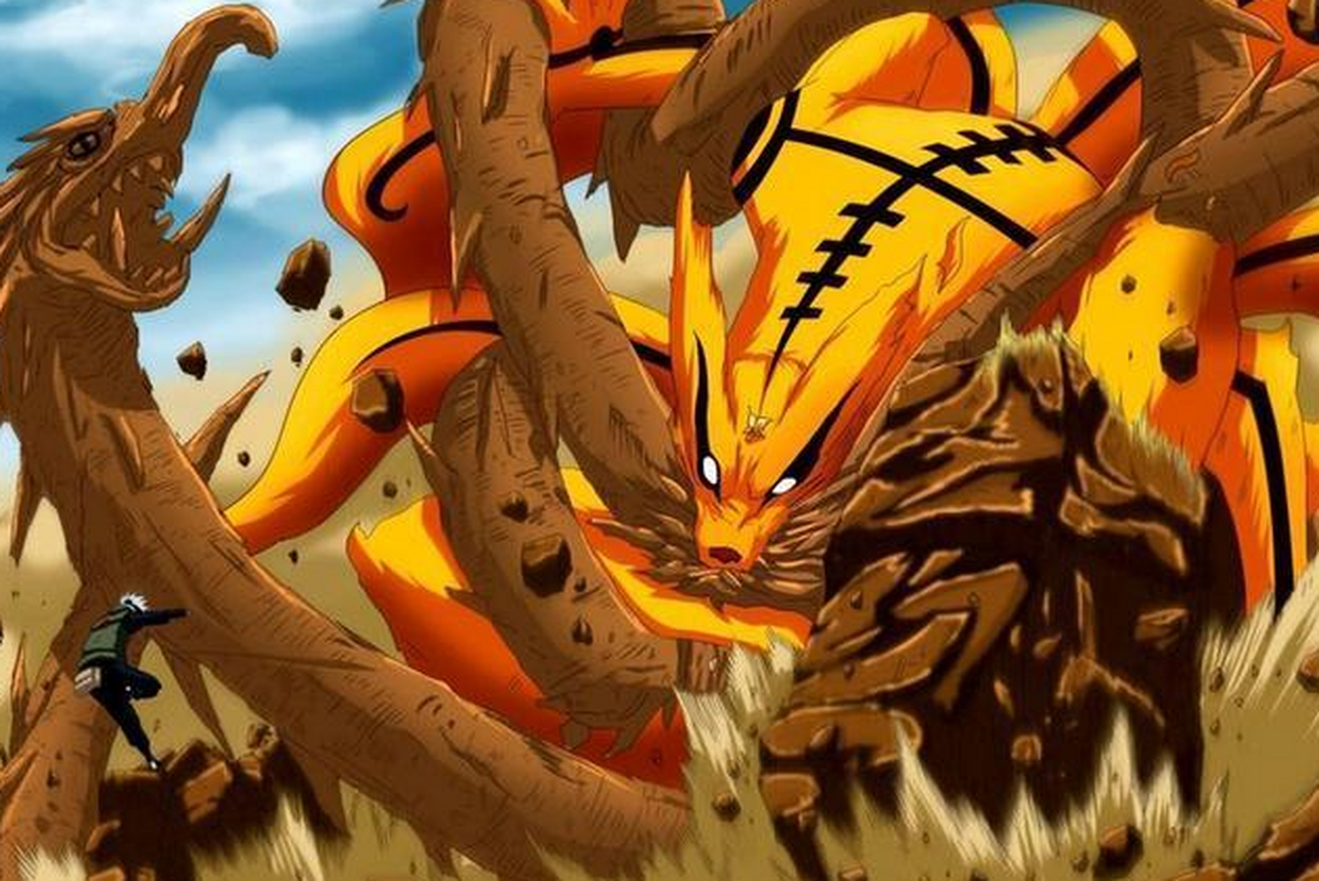 火影忍者中尾兽的结局是重获自由,各自回到了自己的故乡或者人柱力的