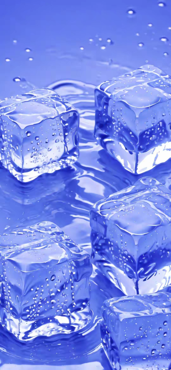 冰块壁纸,看起来就冷的冰块 #跨年创作挑战赛