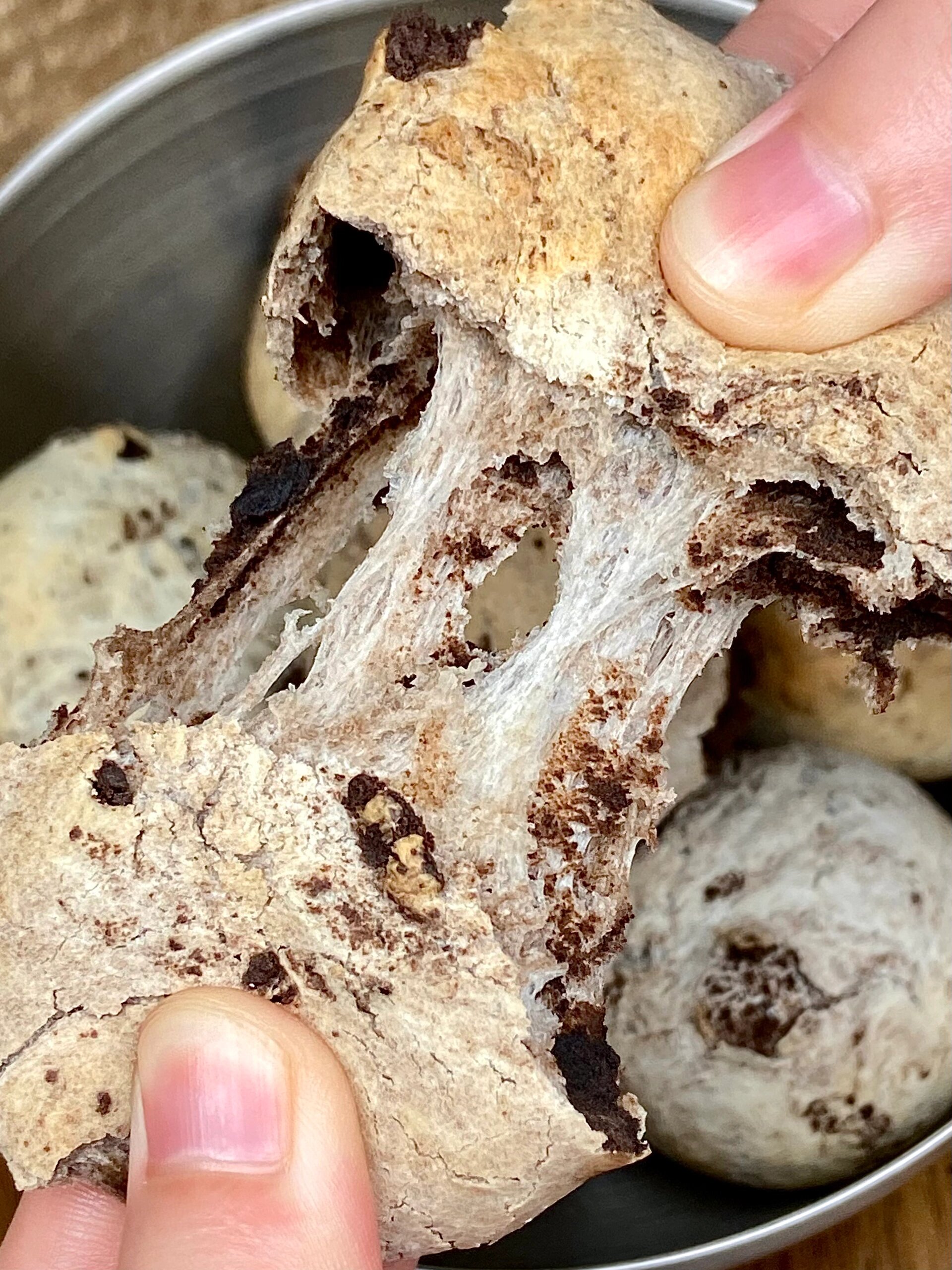 空口吃麻薯的感觉贼爽你们一定要去试试～ 	食材麻薯预拌粉牛奶